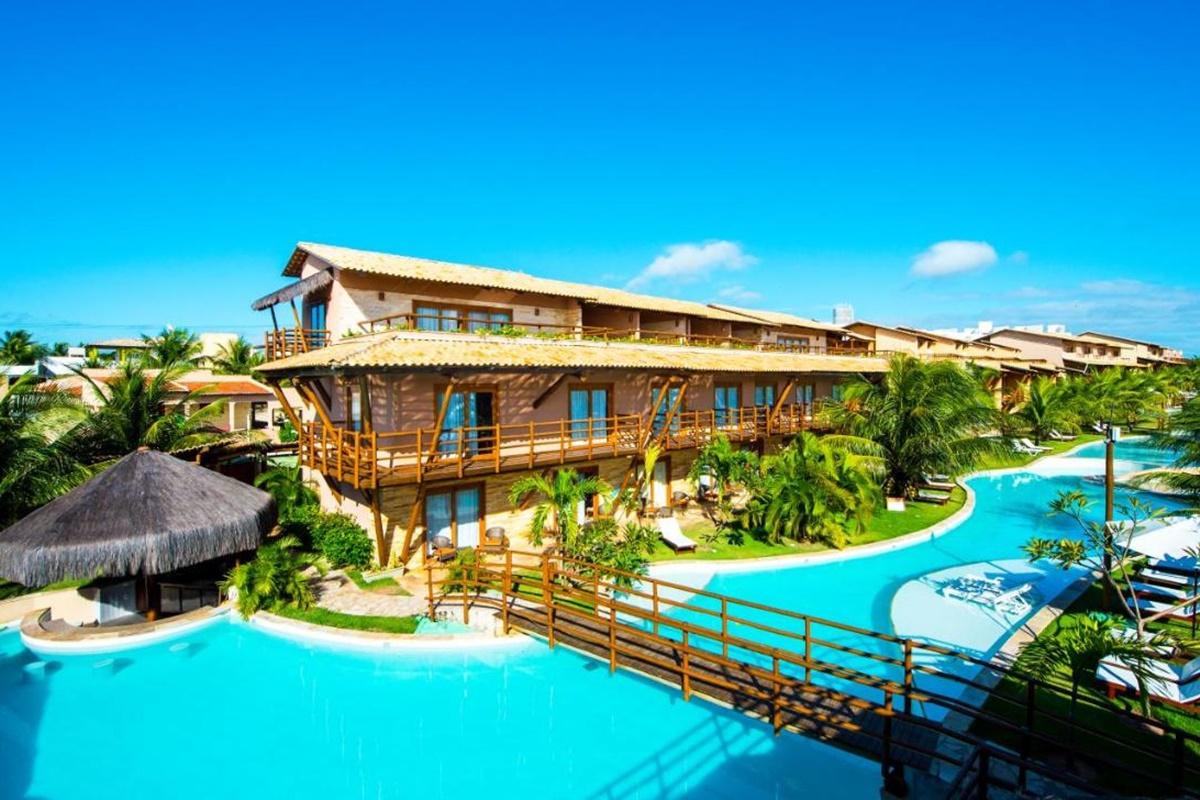 Praia Bonita Resort & Conventions - Praia De Camurupim タバチンガ エクステリア 写真